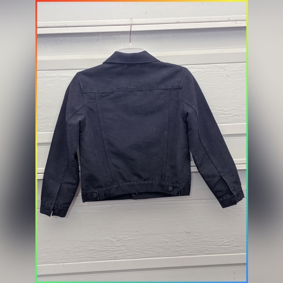 GAPKIDS 1969 DISTRESSED GREY DENIM JACKET - Picture 4 of 4